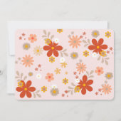 Groovyレトロフローラサンキューカード サンキューカード (裏面)