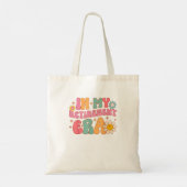 Groovyレトロマイリタイアエラおもしろいー先生 トートバッグ (裏面)