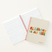 Groovyレトロミクソロジーは私のビブ、ミクソロジスト ノートブック (内部)