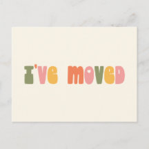 GroovyレトロミニマルI新しいホームアドレスを移動