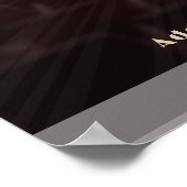 Groovyレトロ映画ナイトホームシネマシアター24/7 ポスター (角)