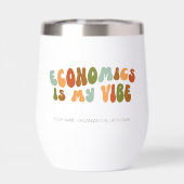 Groovyレトロ経済学は私の人生だ、エコノミスト (背面)