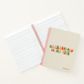 Groovyレトロ考古学は私のVibe、考古学者 ノートブック (内部)