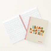 Groovyレトロ都市計画は私のヴィベ、プランナー ノートブック (内部)