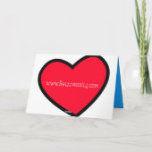 Groovyレトロ70の誕生日カード カード (裏面)