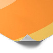 Groovyレトロ70s Let's Disco Any Age誕生日 ポスター (角)