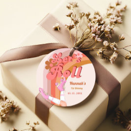 Groovyローラ転がスケート誕生日部 フェイバータグ