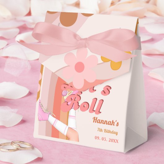 Groovyローラ転がスケート誕生日部 フェイバーボックス (ウェディング)