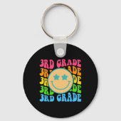 Groovy三級Vibes顔レトロ先生戻る キーホルダー (裏面)