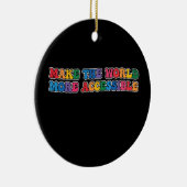 Groovy世界をよりアクセス可能なレトロ セラミックオーナメント (右)