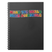 Groovy世界をよりアクセス可能なレトロ ノートブック (正面)