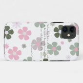 Groovy優雅な優雅さ:パステルクリスチャンのケース Case-Mate iPhoneケース (裏面(横))