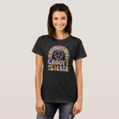 Groovy先生70s美学ノスタルジア1970sレター Tシャツ (正面フル)