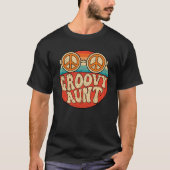 Groovy叔母70s美学ノスタルジア1970sレトロM Tシャツ (正面)