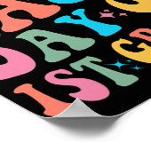 Groovy学校の1年生の最終日 ポスター (角)