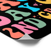 Groovy学校の2年生の最終日 ポスター (角)