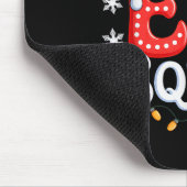 Groovy小妖精や小人分隊小妖精や小人ファミリークリスマスマッチングPaj マウスパッド (コーナー)