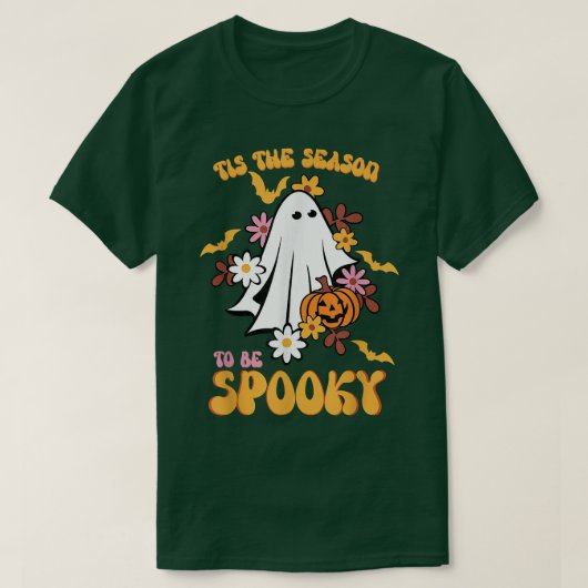 Groovy幽霊不気味シーズンこのシーズンはS Tシャツ (デザイン正面)
