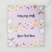 Groovy幽霊誕生日座席表 プレイスカード (外部開封)