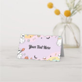 Groovy幽霊誕生日座席表 プレイスカード (正面)