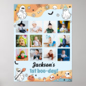 Groovy幽霊1年目のフォトマイルストーン記号 ポスター (正面)