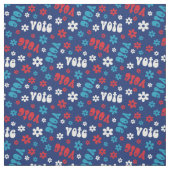 Groovy投票パターン海軍 ファブリック (見本)