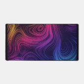 Groovy抽象芸術旋回と円クール デスクマット (正面)