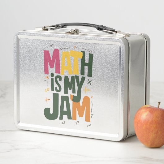 Groovy数学は私のジャム初日新学期 メタルランチボックス (インサイチュ)