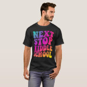 Groovy次ストップ中学小学校G Tシャツ (正面フル)