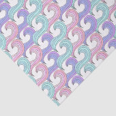 Groovy波パタカラフルーンティッシュペーパー 薄葉紙 (詳細)