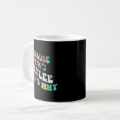 Groovy理由Im Baylee Thats理由おもしろいカスタムNa コーヒーマグカップ (正面左)