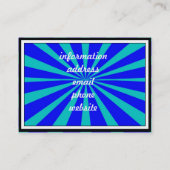 Groovy男へのハッピーバースデー 名刺 (裏面)