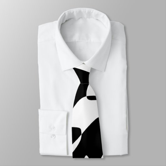 Groovy白黒パターン ネクタイ (タイ)