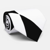 Groovy白黒パターン ネクタイ (ロール)