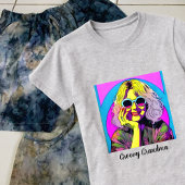 Groovy祖母レトロフラワーパワーヴィンテージヒッピー Tシャツ