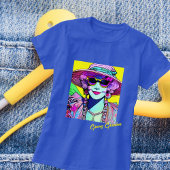 Groovy祖母レトロフラワーパワーヴィンテージヒッピー Tシャツ