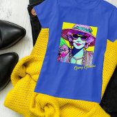 Groovy祖母レトロフラワーパワーヴィンテージヒッピー Tシャツ