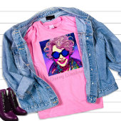 Groovy祖母レトロフラワーパワーヴィンテージヒッピー Tシャツ