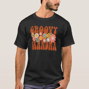 Groovy祖母レトロマッチングファミリーベビーシャワーM Tシャツ