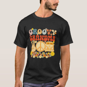 Groovy祖母レトロマッチングファミリーベビーシャワーM Tシャツ