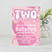 Groovy第2バースデーパーティーへの招待 招待状 (スタンド正面)