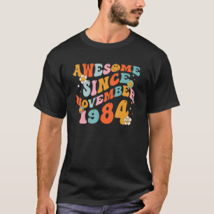 Groovy素晴らしレトロ1984年38歳38歳 Tシャツ