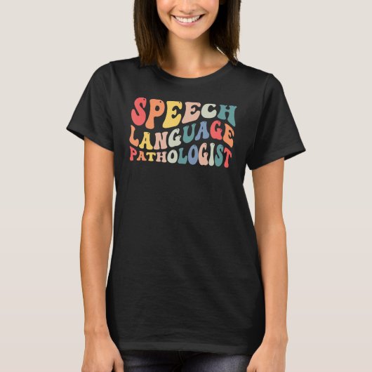 Groovy言語病理学者Slpあなたの言葉 Tシャツ (正面)
