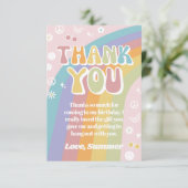 Groovy誕生日サンキューカード | Groovyありがとう サンキューカード (スタンド正面)