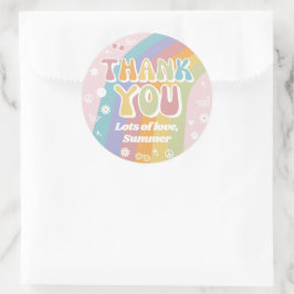 Groovy誕生日メッセージカード | Groovyステッカー ラウンドシール