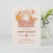 Groovy誕生日招待状 招待状 (スタンド正面)