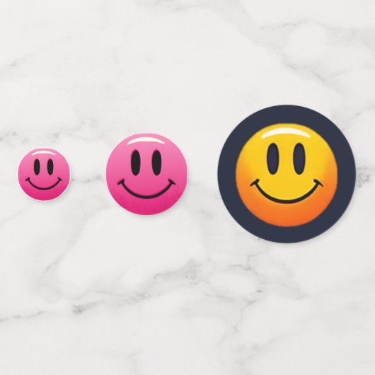 Groovy誕生日Bash コンフェッティ (正面)