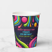 Groovy誕生日Bash 紙コップ (裏面)