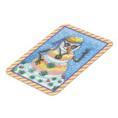 GROOVY雪だるまPEACE ON EARTH CHRISTMAS MAGNET Rec マグネット (左側)