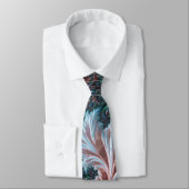 Groovy カラフル Boho Hippie Mandelbrot Fractal Art ネクタイ (タイ)